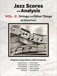 Jazz Scores and Analysis, Vol. 2 book cover